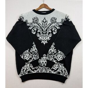 Pamplemousse of London Men's Sweater Large Academia‎ 90s Old Money Vintage